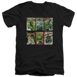 Green Lantern Gl Covers - Men's V-Neck T-Shirt Men's V-Neck T-Shirt Green Lantern   