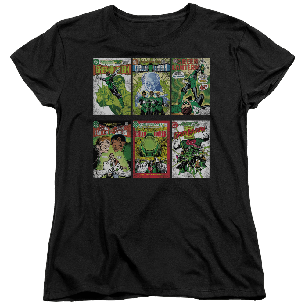 Green Lantern GL COVERS - Women's T-Shirt Women's T-Shirt Green Lantern   