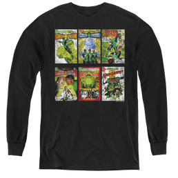 Green Lantern Gl Covers - Youth Long Sleeve T-Shirt Youth Long Sleeve T-Shirt Green Lantern   