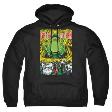 Black pullover hoodie with Green Lantern Gl #200 Cover graphic