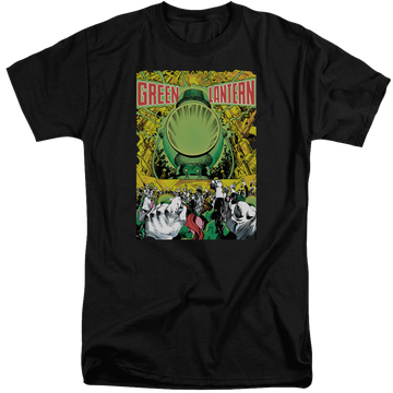 Black men's tall fit t-shirt with Green Lantern Gl #200 Cover graphic