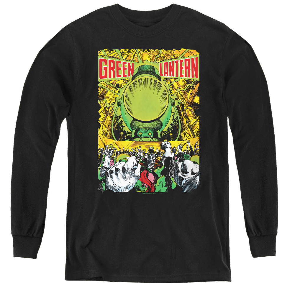 Green Lantern Gl #200 Cover - Youth Long Sleeve T-Shirt Youth Long Sleeve T-Shirt Green Lantern   