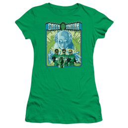 Green Lantern Gl #184 Cover - Juniors T-Shirt Juniors T-Shirt Green Lantern   
