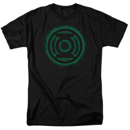 Green Lantern Green Flame Logo - Men's Regular Fit T-Shirt Men's Regular Fit T-Shirt Green Lantern   