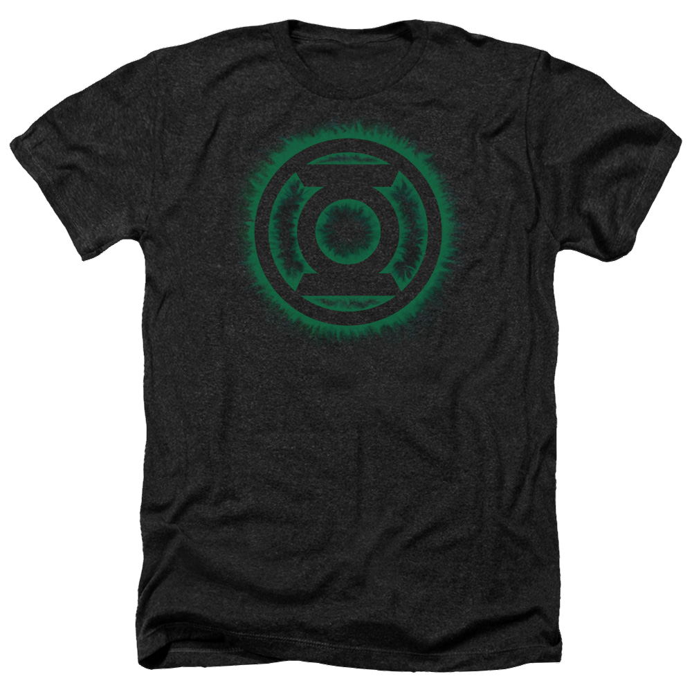 Green Lantern Green Flame Logo - Men's Heather T-Shirt Men's Heather T-Shirt Green Lantern   
