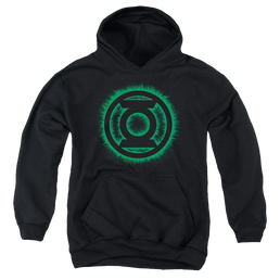 Green Lantern Green Flame Logo - Youth Hoodie Youth Hoodie (Ages 8-12) Green Lantern   