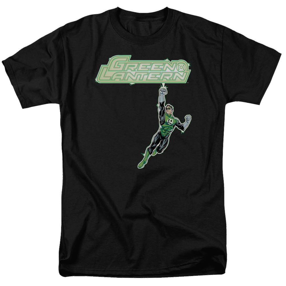 Green Lantern Energy Construct Logo - Men's Regular Fit T-Shirt Men's Regular Fit T-Shirt Green Lantern   