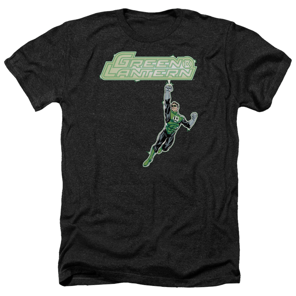 Green Lantern Energy Construct Logo - Men's Heather T-Shirt Men's Heather T-Shirt Green Lantern   