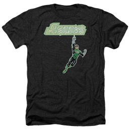 Green Lantern Energy Construct Logo - Men's Heather T-Shirt Men's Heather T-Shirt Green Lantern   