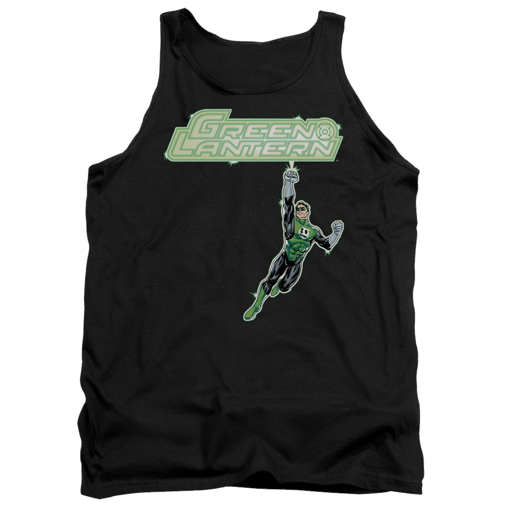 Green Lantern Energy Construct Logo Men's Tank Men's Tank Green Lantern   