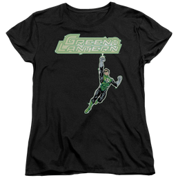Green Lantern ENERGY CONSTRUCT LOGO - Women's T-Shirt Women's T-Shirt Green Lantern   