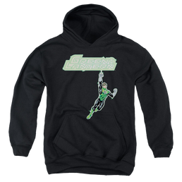 Green Lantern Energy Construct Logo - Youth Hoodie Youth Hoodie (Ages 8-12) Green Lantern   