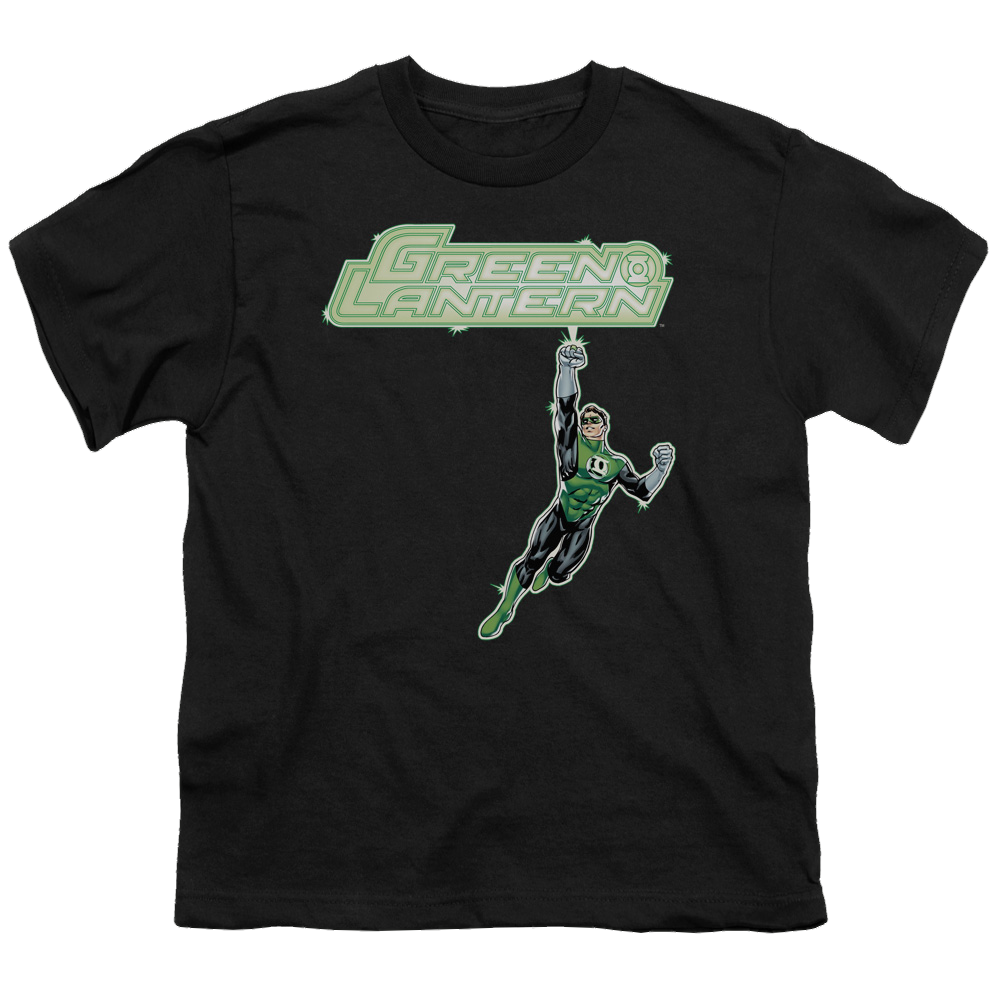 Green Lantern Energy Construct Logo - Youth T-Shirt Youth T-Shirt (Ages 8-12) Green Lantern   
