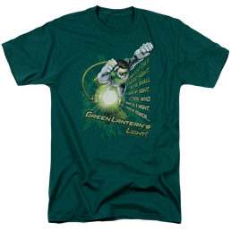 Green Lantern Flying Oath - Men's Regular Fit T-Shirt Men's Regular Fit T-Shirt Green Lantern   
