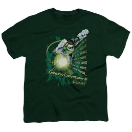 Green Lantern Flying Oath - Youth T-Shirt Youth T-Shirt (Ages 8-12) Green Lantern   