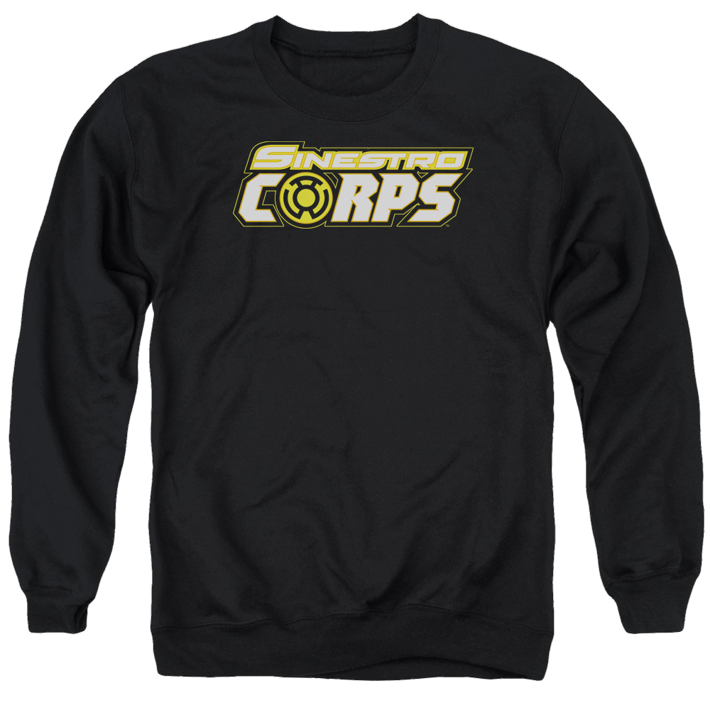 Green Lantern Sinestro Corps Logo - Men's Crewneck Sweatshirt Men's Crewneck Sweatshirt Green Lantern   