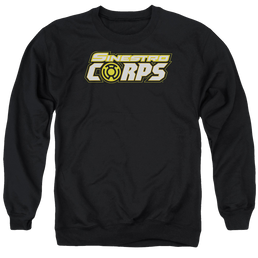 Green Lantern Sinestro Corps Logo - Men's Crewneck Sweatshirt Men's Crewneck Sweatshirt Green Lantern   