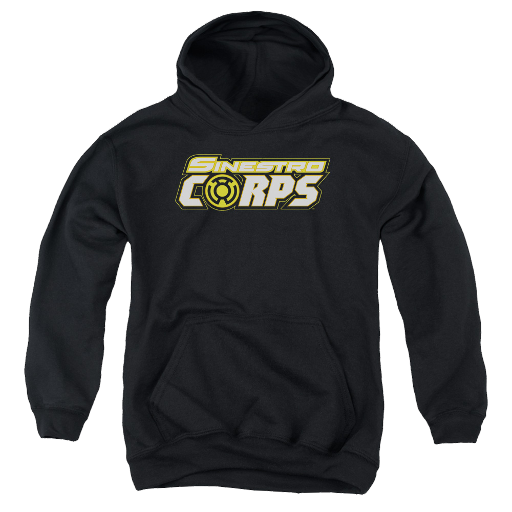 Green Lantern Sinestro Corps Logo - Youth Hoodie Youth Hoodie (Ages 8-12) Green Lantern   