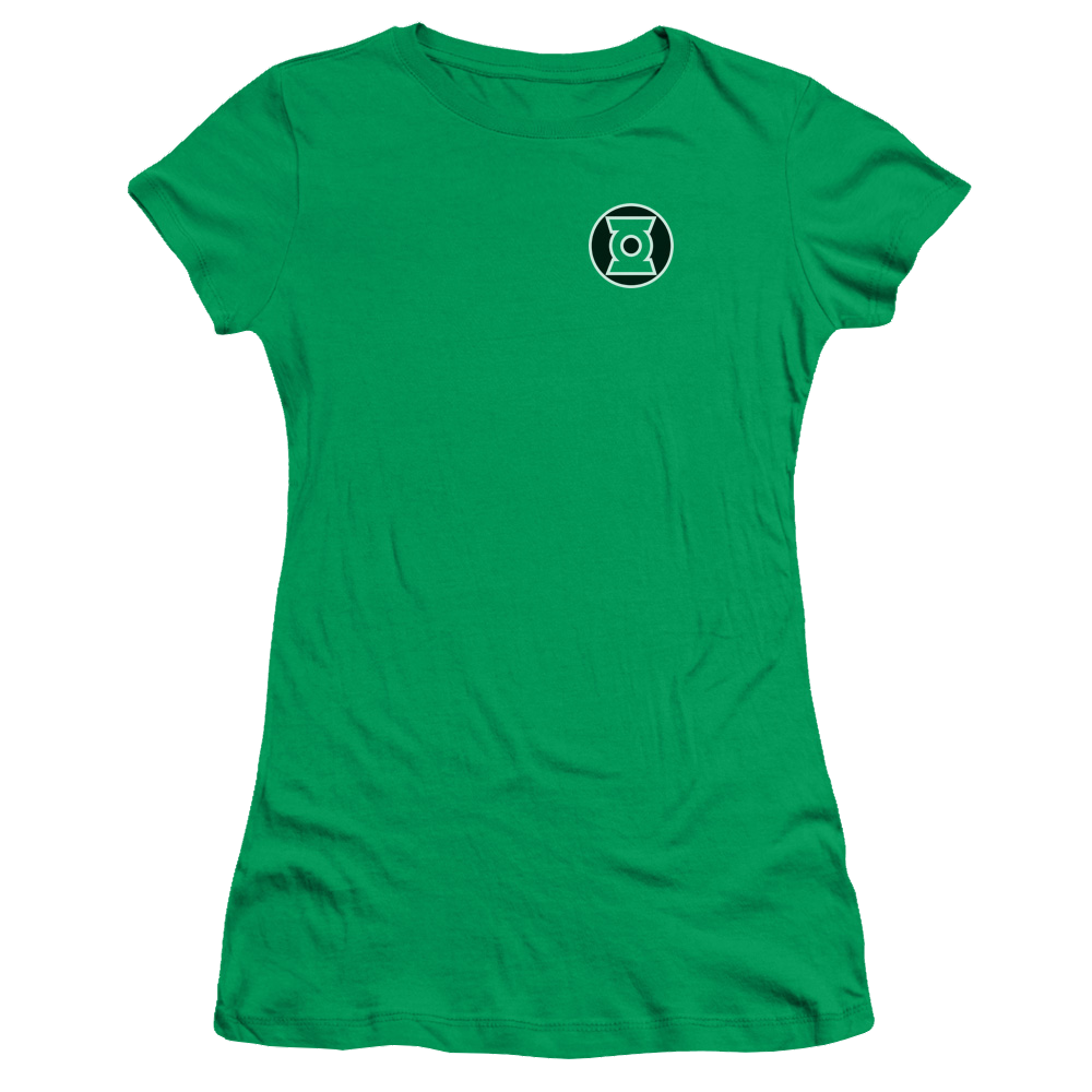 Green Lantern Kyle Rayner Logo - Juniors T-Shirt Juniors T-Shirt Green Lantern   