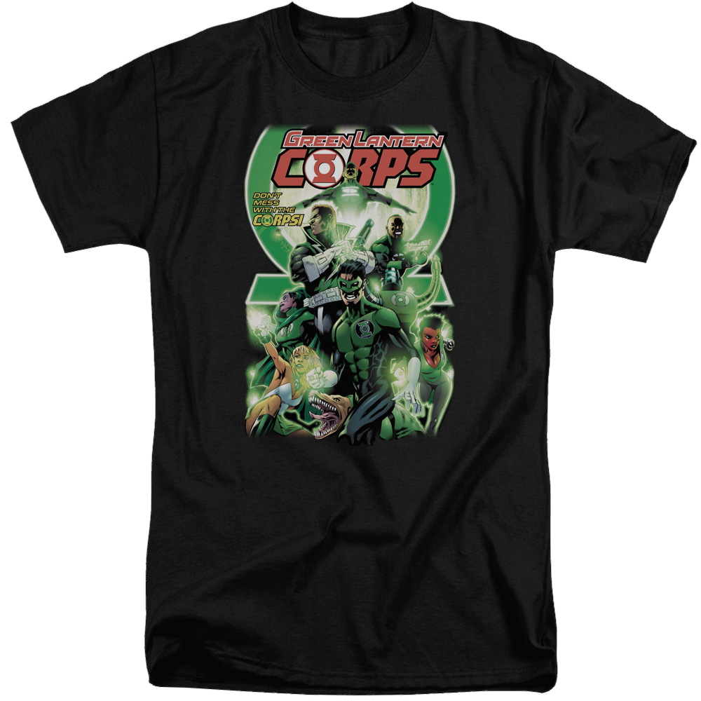 Green Lantern Gl Corps #25 Cover - Men's Tall Fit T-Shirt Men's Tall Fit T-Shirt Green Lantern   