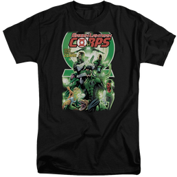 Green Lantern Gl Corps #25 Cover - Men's Tall Fit T-Shirt Men's Tall Fit T-Shirt Green Lantern   