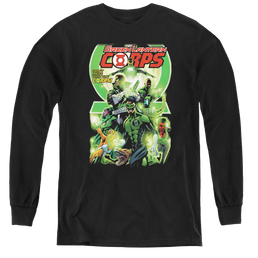 Green Lantern Gl Corps #25 Cover - Youth Long Sleeve T-Shirt Youth Long Sleeve T-Shirt Green Lantern   