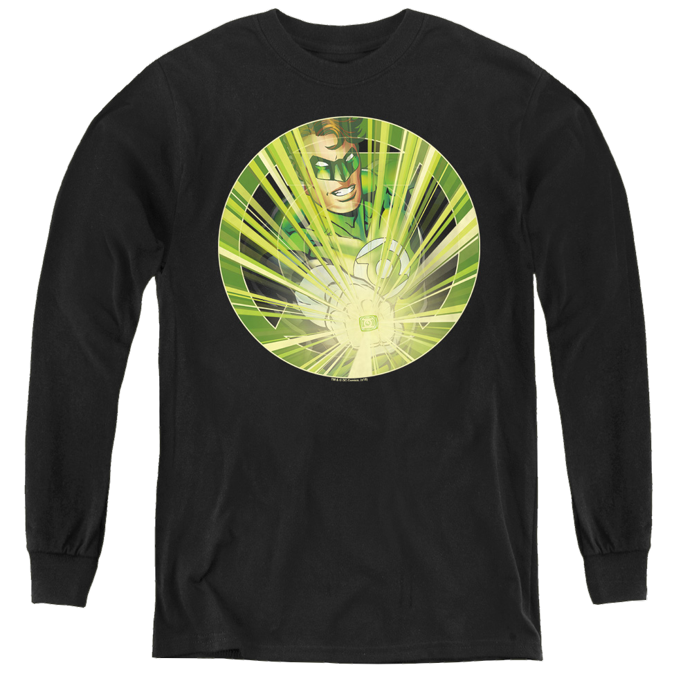 Green Lantern Light Em Up - Youth Long Sleeve T-Shirt Youth Long Sleeve T-Shirt Green Lantern   