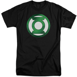 Green Lantern Green Chrome Logo - Men's Tall Fit T-Shirt Men's Tall Fit T-Shirt Green Lantern   