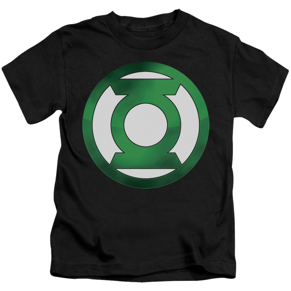Green Lantern Green Chrome Logo - Kid's T-Shirt Kid's T-Shirt (Ages 4-7) Green Lantern   