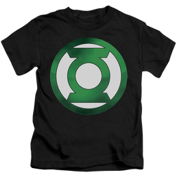 Green Lantern Green Chrome Logo - Kid's T-Shirt Kid's T-Shirt (Ages 4-7) Green Lantern   