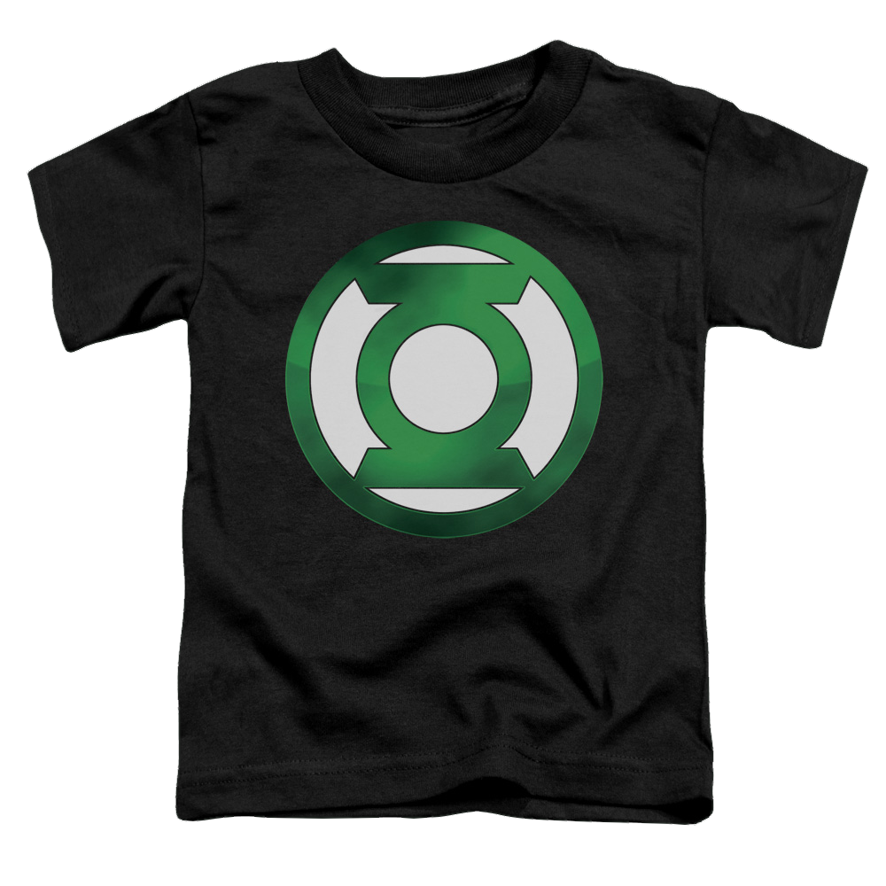 Green Lantern Green Chrome Logo - Toddler T-Shirt Toddler T-Shirt Green Lantern   