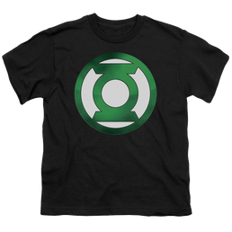 Green Lantern Green Chrome Logo - Youth T-Shirt Youth T-Shirt (Ages 8-12) Green Lantern   