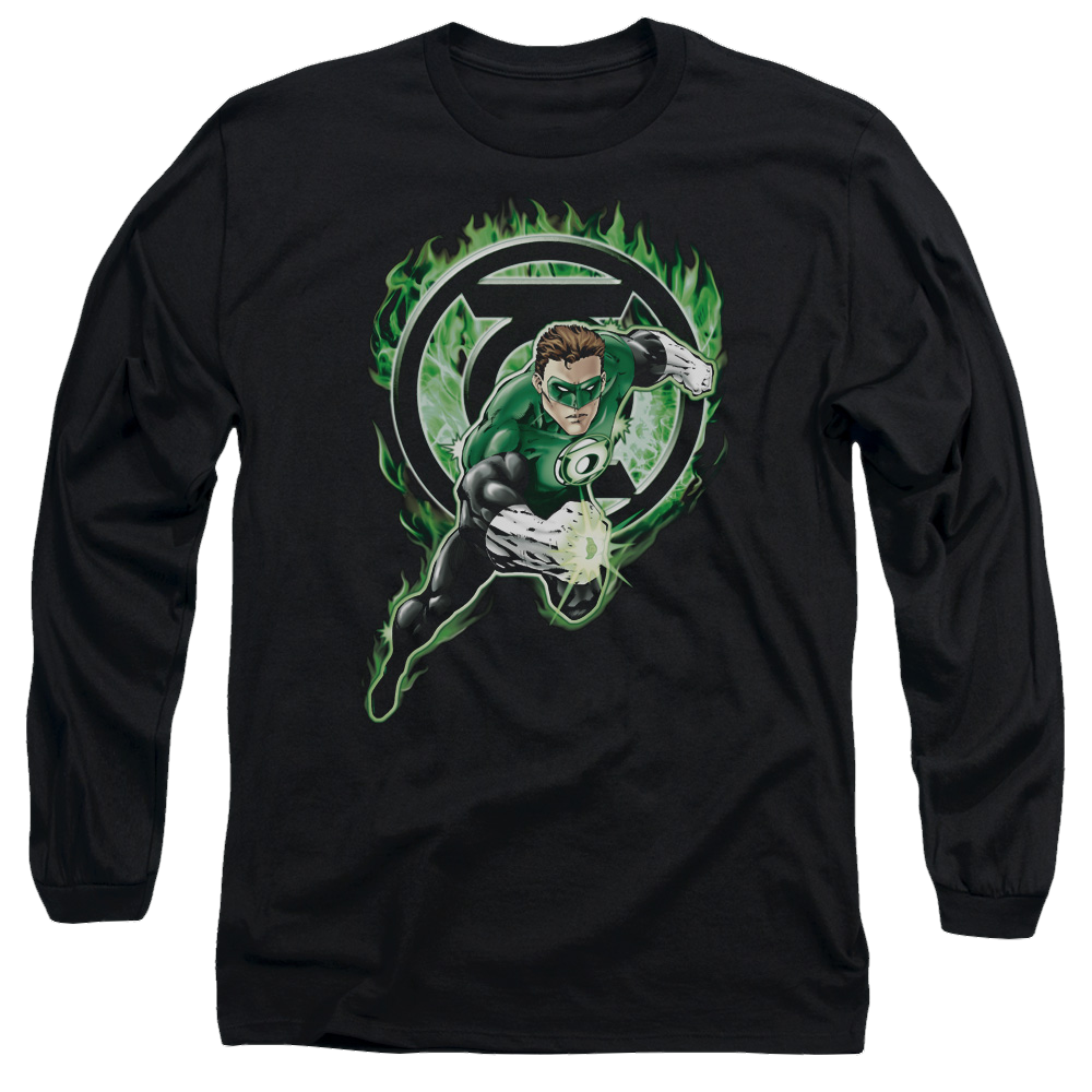 Green Lantern Space Cop - Men's Long Sleeve T-Shirt Men's Long Sleeve T-Shirt Green Lantern   