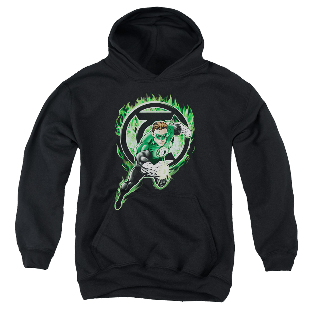 Green Lantern Space Cop - Youth Hoodie Youth Hoodie (Ages 8-12) Green Lantern   
