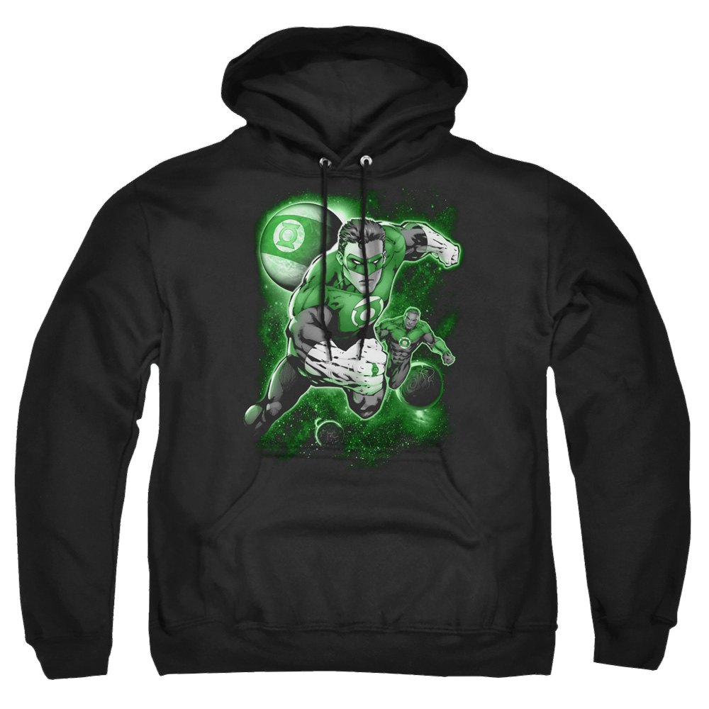 Green Lantern Lantern Planet - Pullover Hoodie Pullover Hoodie Green Lantern   