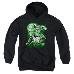 Green Lantern Lantern Planet - Youth Hoodie Youth Hoodie (Ages 8-12) Green Lantern   