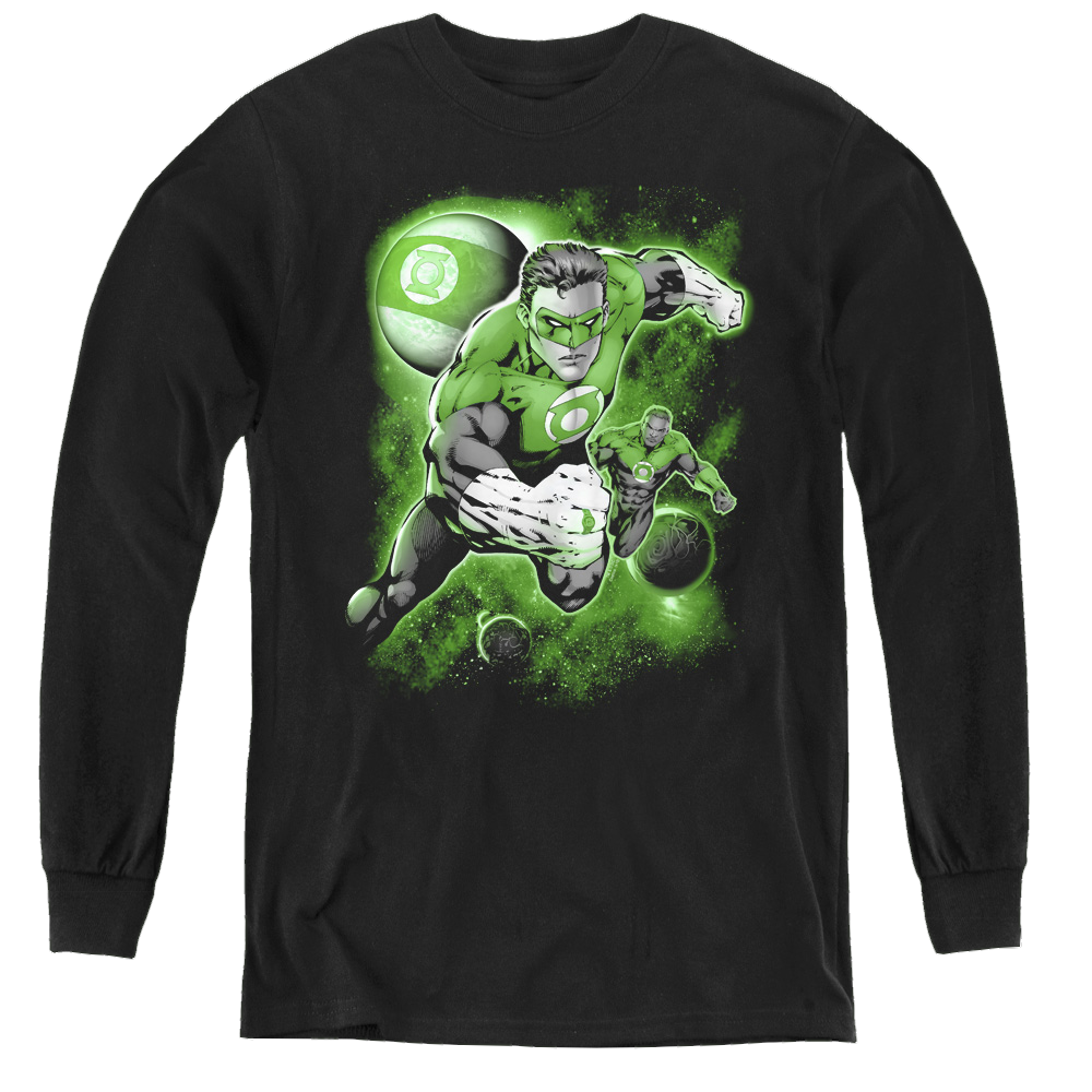 Green Lantern Lantern Planet - Youth Long Sleeve T-Shirt Youth Long Sleeve T-Shirt Green Lantern   