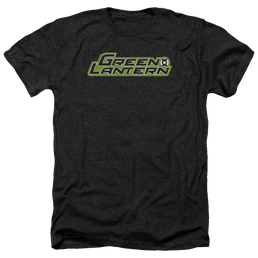 Green Lantern Scribble Title - Men's Heather T-Shirt Men's Heather T-Shirt Green Lantern   