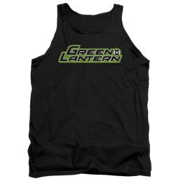 Green Lantern Scribble Title Men's Tank Men's Tank Green Lantern   
