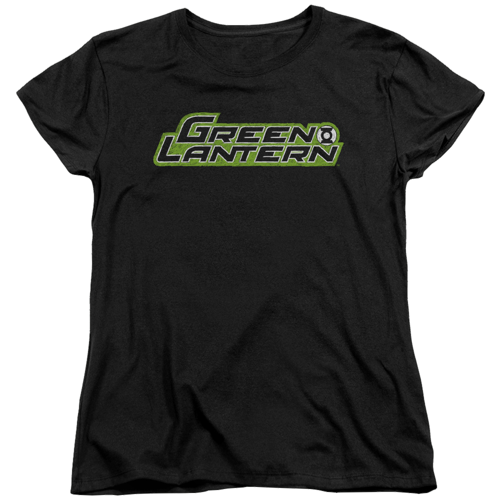 Green Lantern SCRIBBLE TITLE - Women's T-Shirt Women's T-Shirt Green Lantern   