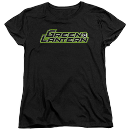 Green Lantern SCRIBBLE TITLE - Women's T-Shirt Women's T-Shirt Green Lantern   