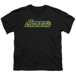 Green Lantern Scribble Title - Youth T-Shirt Youth T-Shirt (Ages 8-12) Green Lantern   