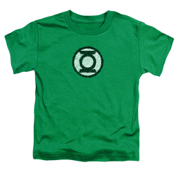 Green Lantern Scribble Lantern Logo - Kid's T-Shirt Kid's T-Shirt (Ages 4-7) Green Lantern   