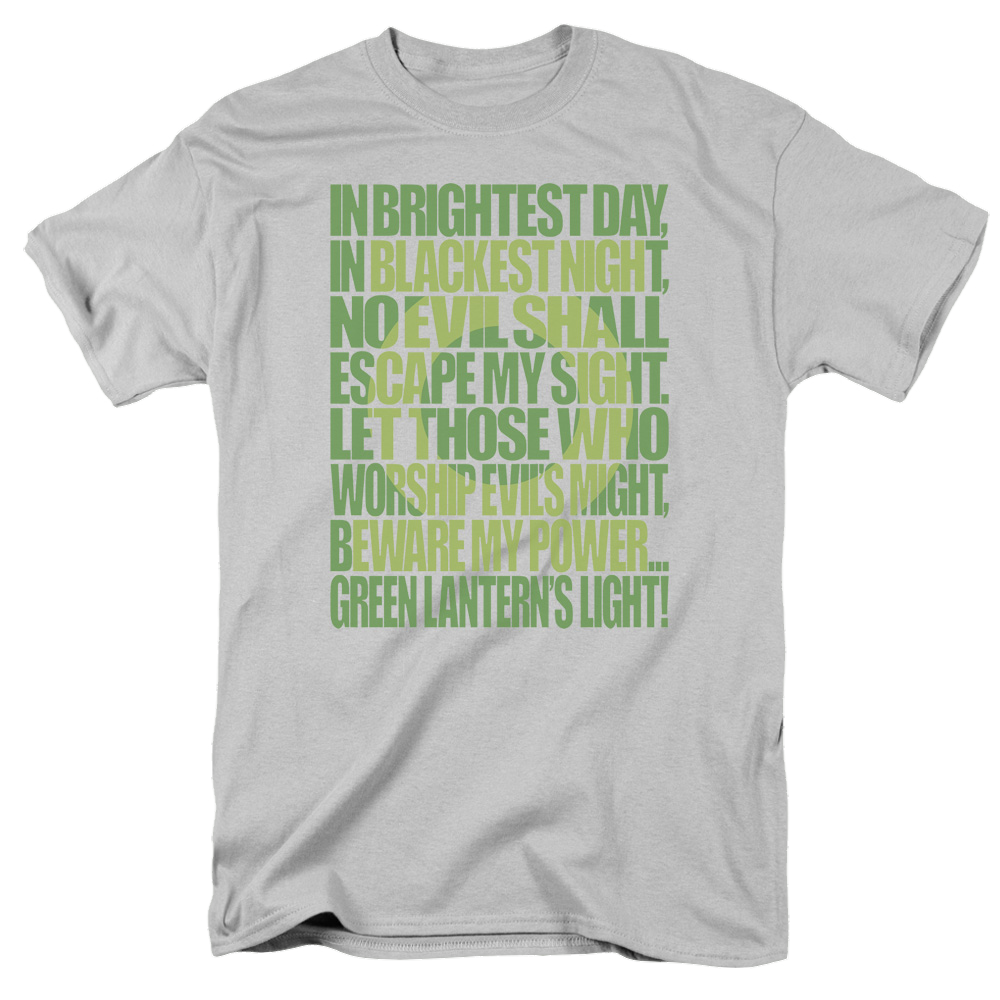 Green Lantern Green Lantern Oath - Men's Regular Fit T-Shirt Men's Regular Fit T-Shirt Green Lantern   