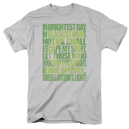 Green Lantern Green Lantern Oath - Men's Regular Fit T-Shirt Men's Regular Fit T-Shirt Green Lantern   