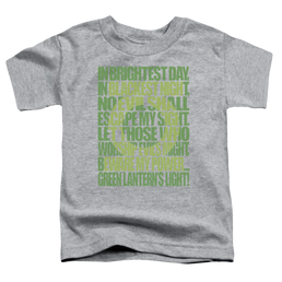 Green Lantern Green Lantern Oath - Kid's T-Shirt Kid's T-Shirt (Ages 4-7) Green Lantern   