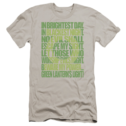 Green Lantern Green Lantern Oath - Men's Premium Slim Fit T-Shirt Men's Premium Slim Fit T-Shirt Green Lantern   