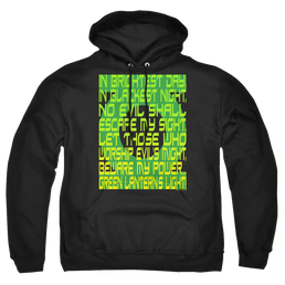 Green Lantern Green Lantern Oath - Pullover Hoodie Pullover Hoodie Green Lantern   