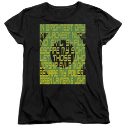 Green Lantern Green Lantern Oath - Women's T-Shirt Women's T-Shirt Green Lantern   