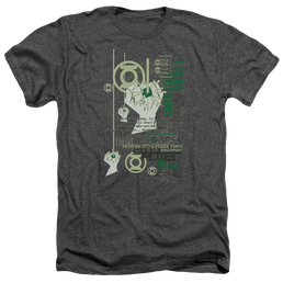 Green Lantern Core Strength - Men's Heather T-Shirt Men's Heather T-Shirt Green Lantern   